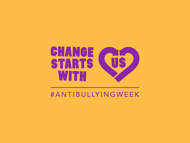 Anti-Bullying Week 2019 change starts with us school workshop