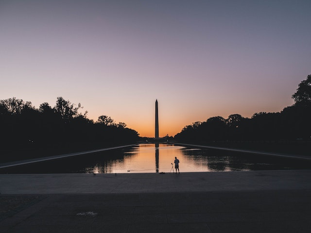 The National Mall in Washington D.C. where Martin Luther King Jr delivered his "I Have A Dream' speech