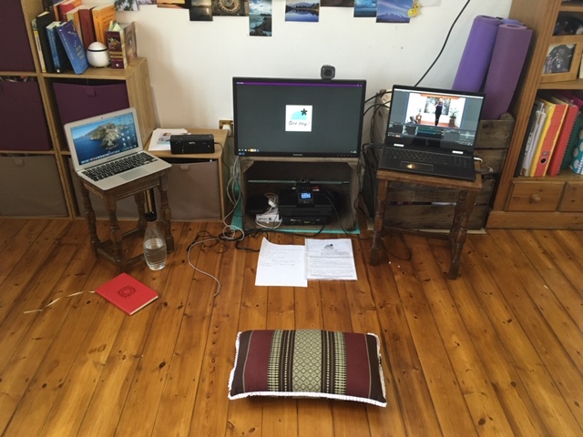 Maria online school workshop setup 